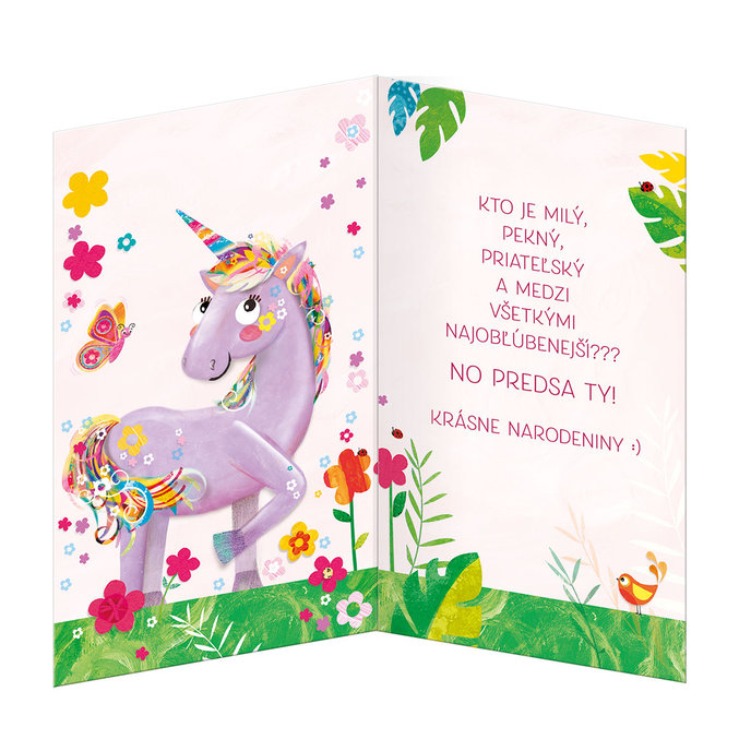 17-6037 Blahoprajná karta detská  SK