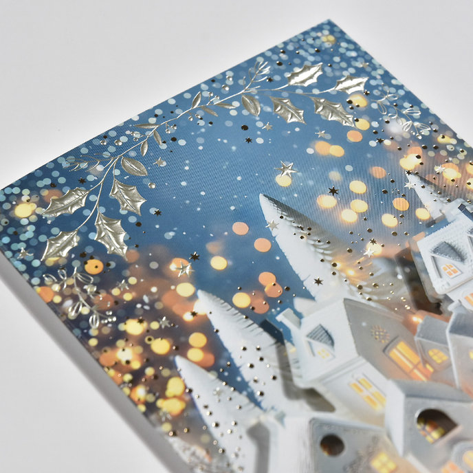 11-6557 Christmas greeting card SK