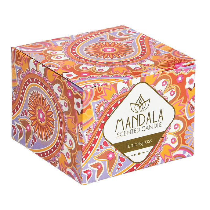 2358-0014 Mandala scented candle