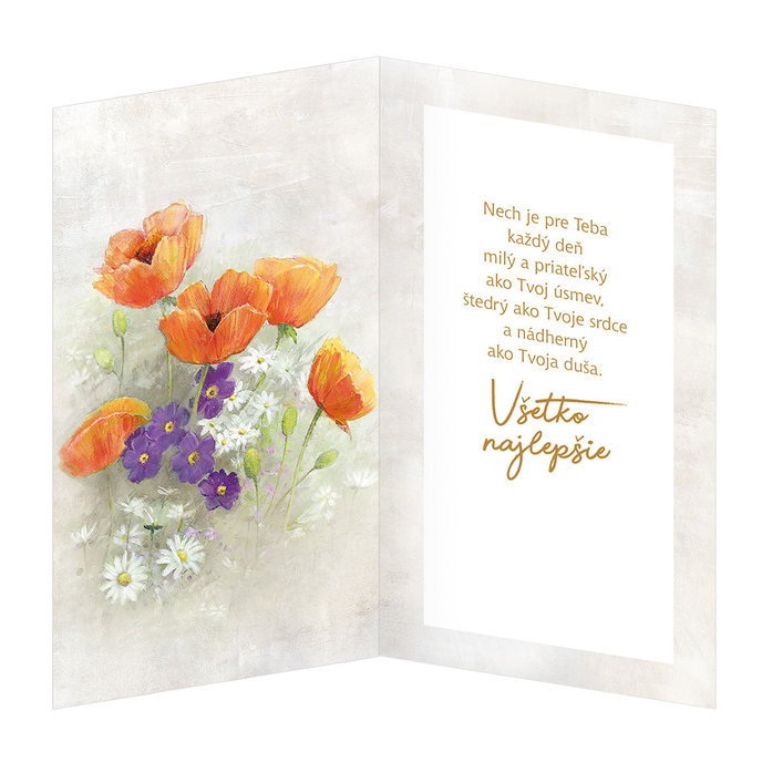 15-6513 Blahoprajná karta gratulačná SK