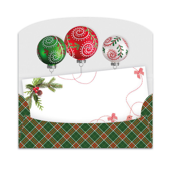 91-6000 Obálka na voucher, vianočná