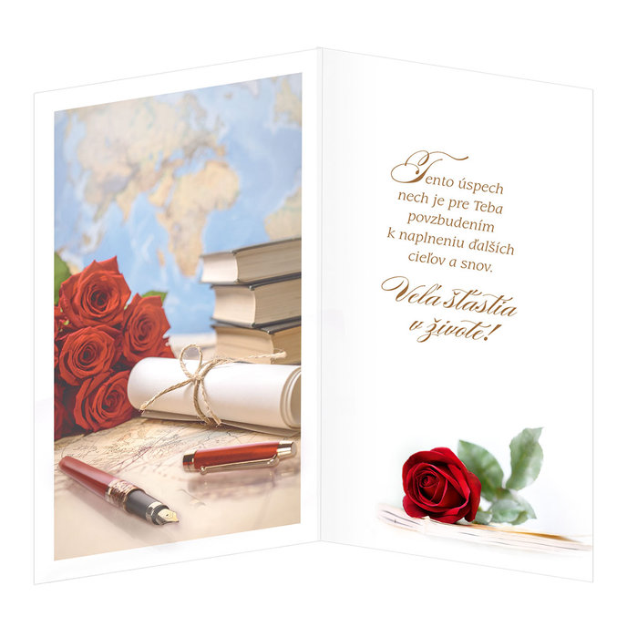 18-6007 Graduation greeting card SK