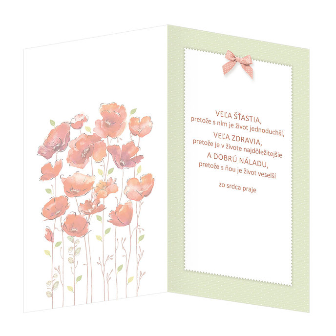 15-6457 Blahoprajná karta gratulačná SK/40
