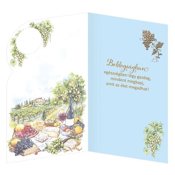 15-6581 Blahoprajná karta gratulačná HU