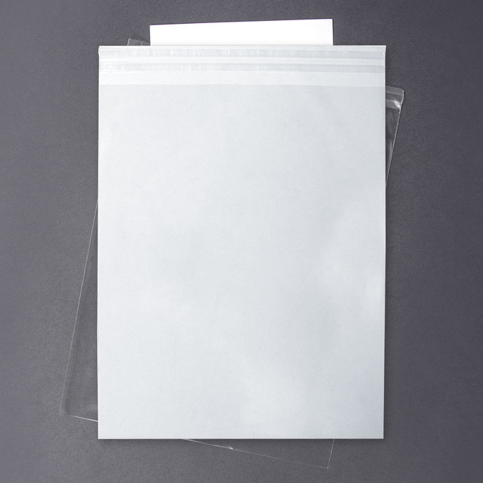 2006-8901 Bag PP transparent, 20x24cm, self-adhesive flap