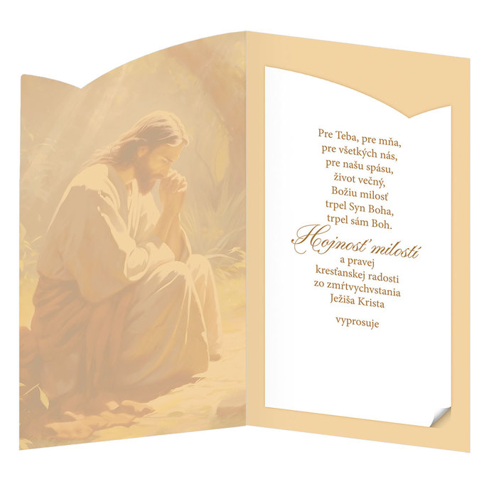 12-6036 Easter greeting card SK