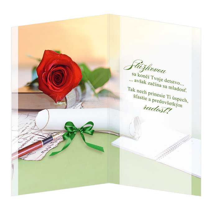 18-6009 Blahoprajná karta k ukončeniu štúdia SK/Stužková
