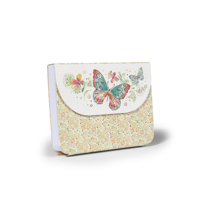 1150-0009 Notepad with magnetic close, mix 24 pcs