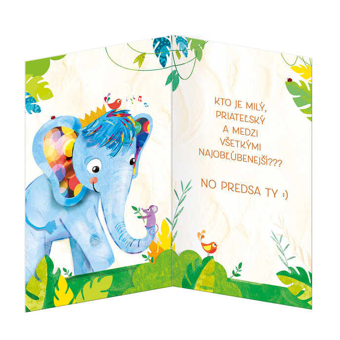 17-6038 Blahoprajná karta detská  SK