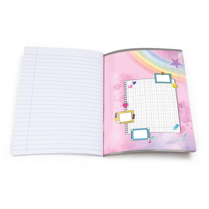 1592-0426 Zošit A5, 40 listov, TYP 544 Rainbow Ella