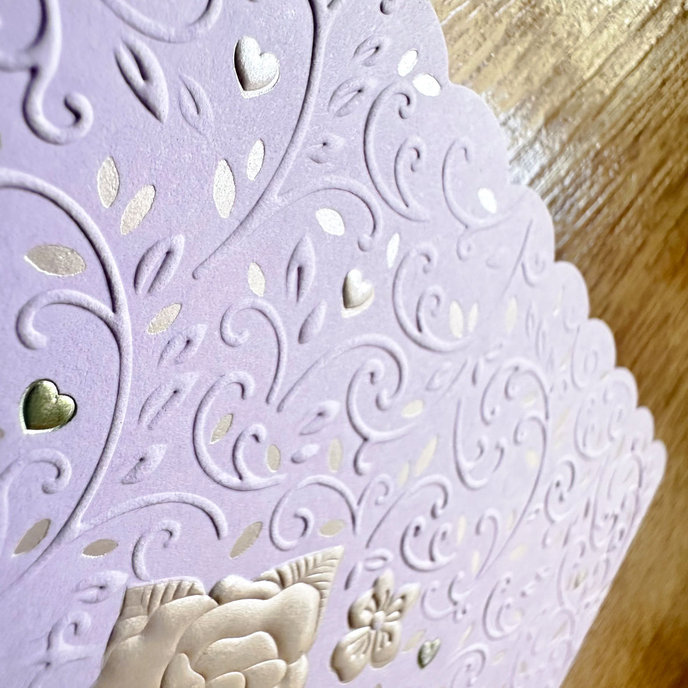 13-433B Wedding greeting card SK