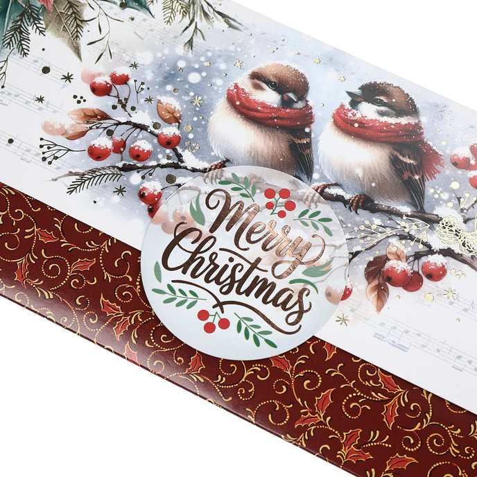 81-7004 Christmas envelope with music