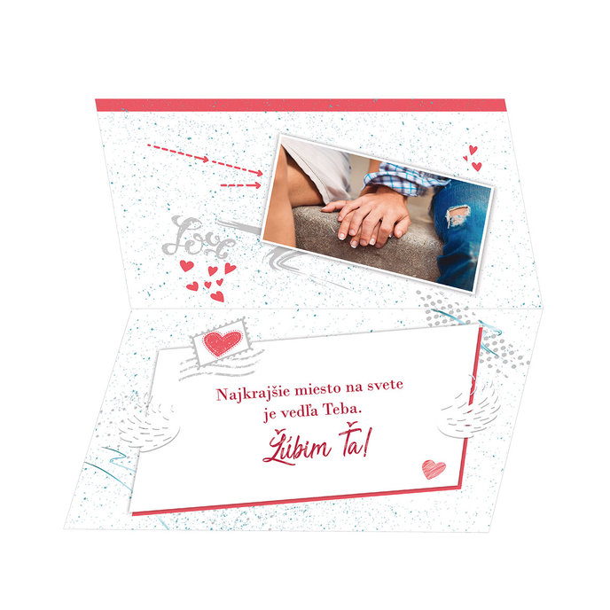 10-633 Blahoprajná karta valentínska SK