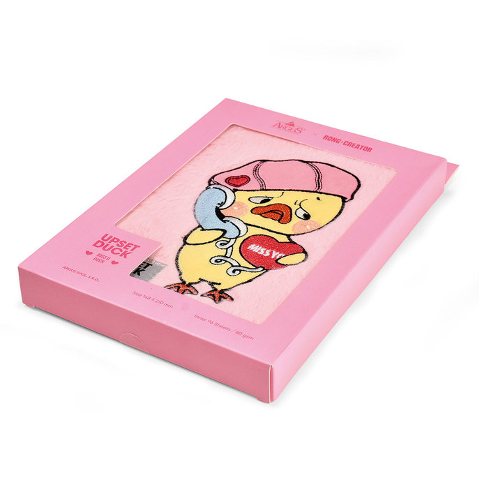 1452-0002 Notepad 14,8x21cm UPSET DUCK