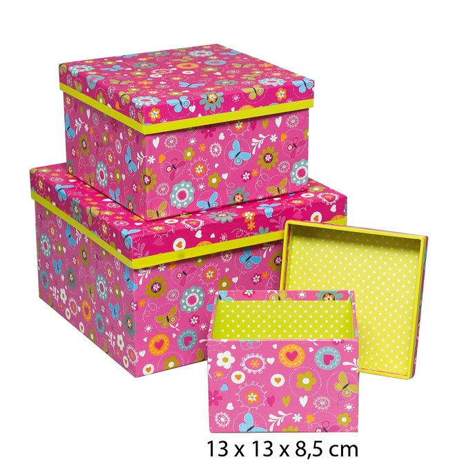 2139-0238 Darčeková krabica 13x13x8,5cm /2100-8141/