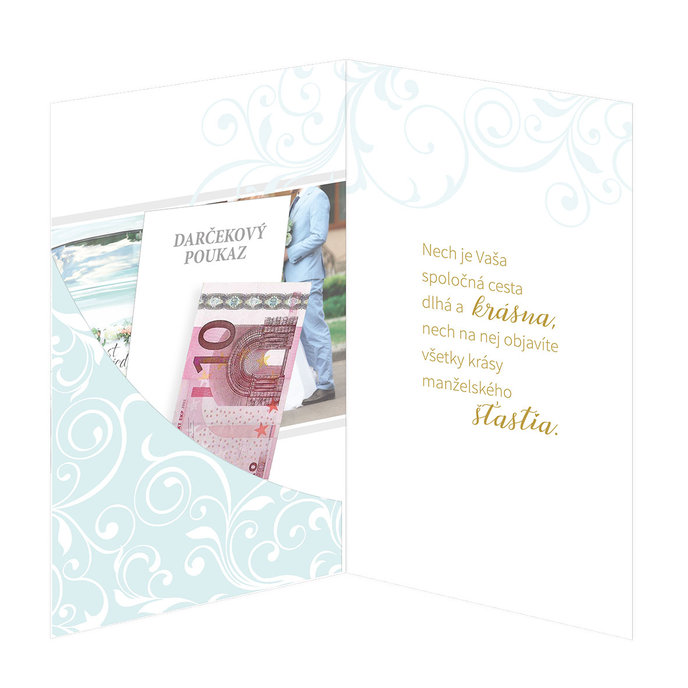 13-6099 Wedding greeting card SK