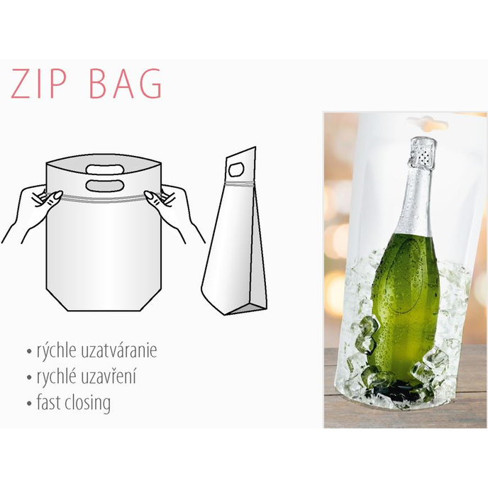 2018-8001 Taška - ZIP BAG, mix 12 ks