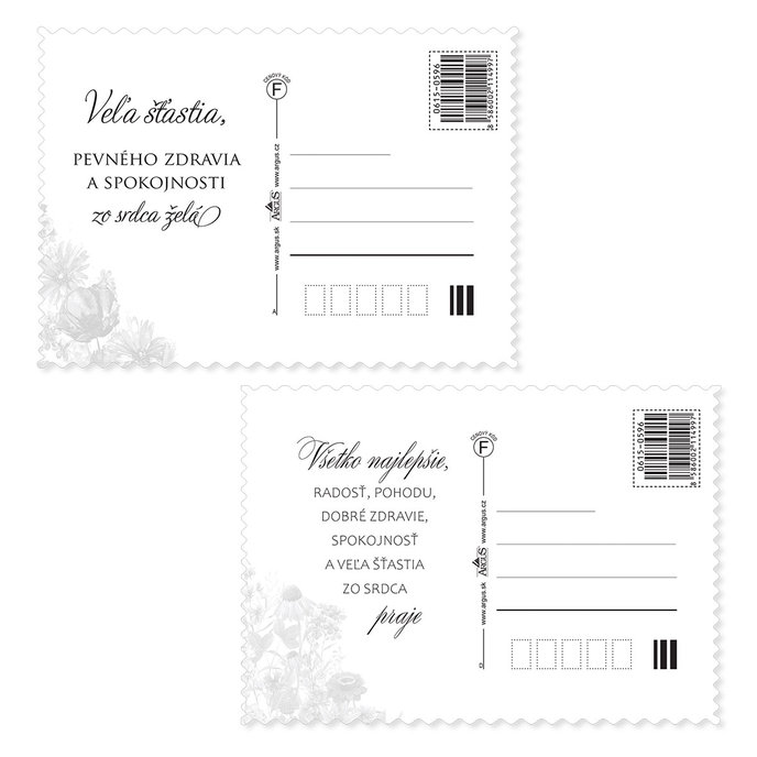 0615-0596s Pohľadnica gratulačná SK