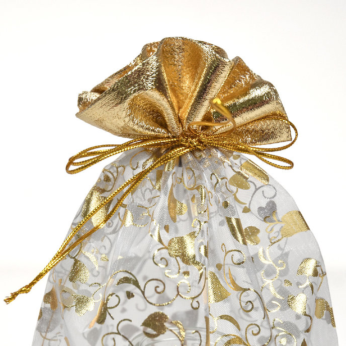 2007-0025 Organza bag 10x14,5cm