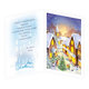 71-8018 Christmas greeting card music SK