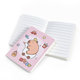 1403-8001 Notebook Capybara, mix 60 pcs, 8x11 cm
