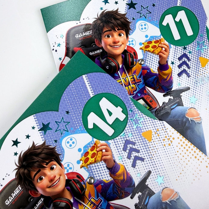 17-6079 Greeting card for children SK
