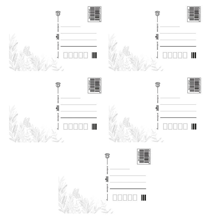 0617-0762 Postcard for children