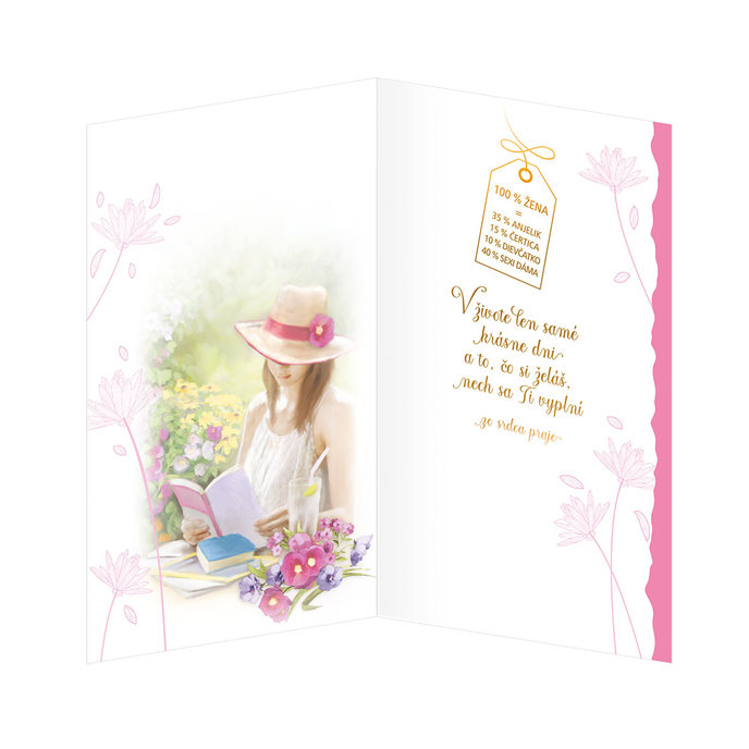 15-6412 nBlahoprajná karta gratulačná  SK