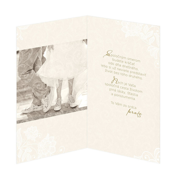 13-6108 Blahoprajná karta svadobná  SK