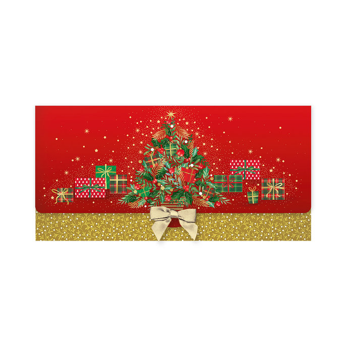 81-6054 Obálka s kartičkou, vianočná