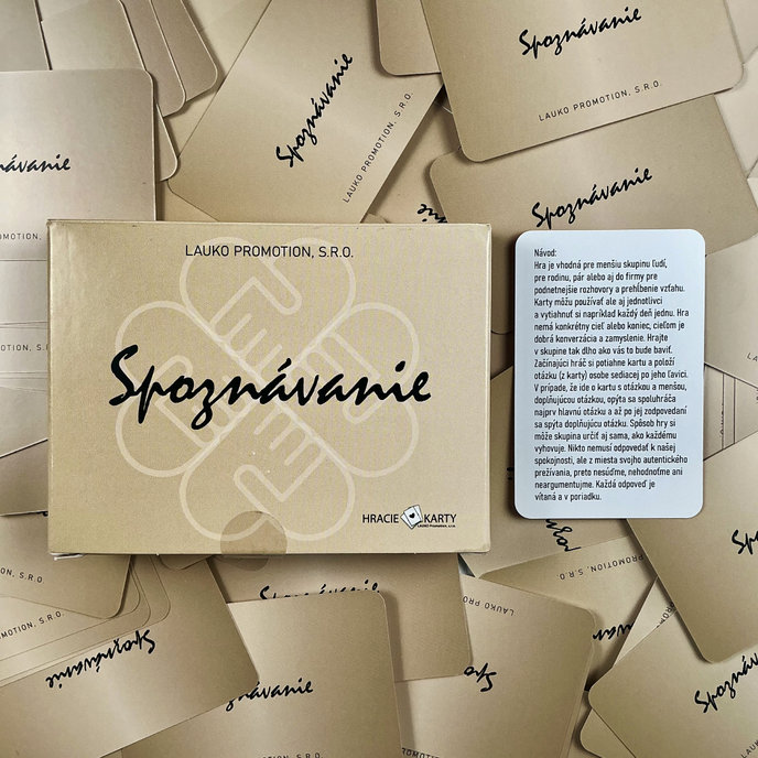 2201-0068 Hracie karty Spoznávanie