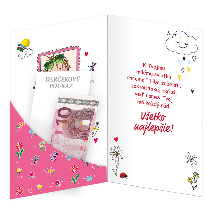 17-6035 Blahoprajná karta detská  SK