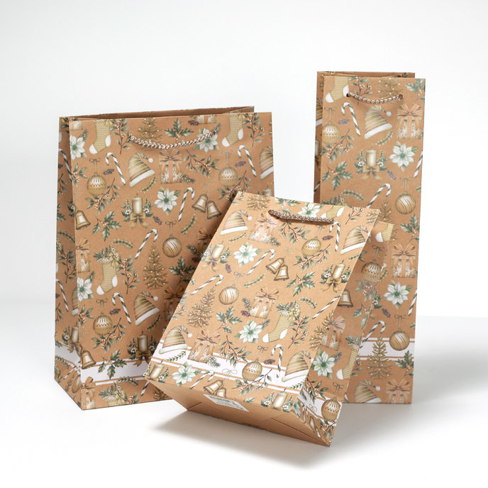 0854-0093 Gift bag NATUR