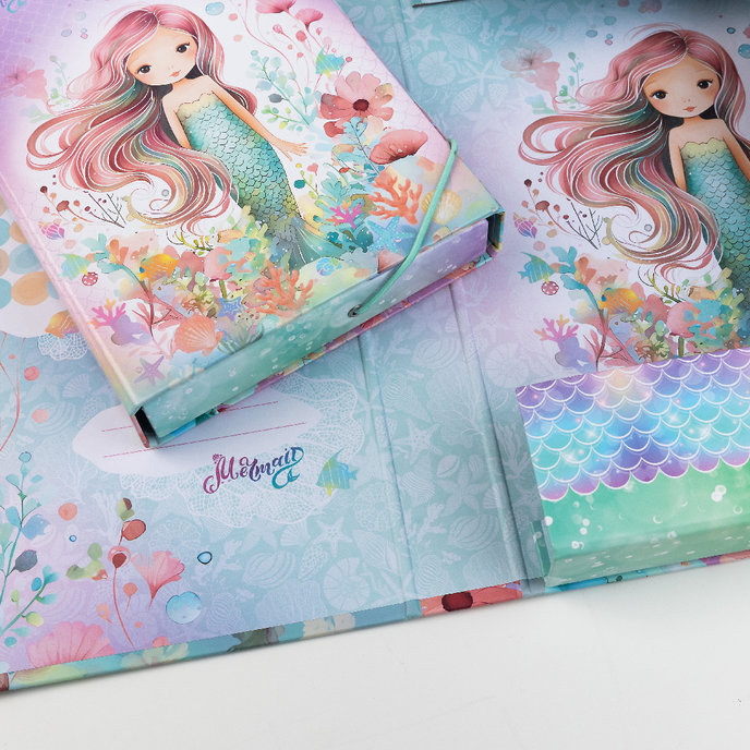 1231-0412 School folder A4 Mermaid