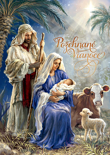 71-9013 Blahoprajná karta vianočná 3D SK