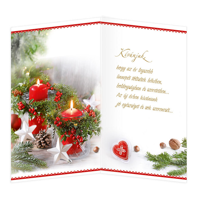 11-6552 Christmas greeting card HU