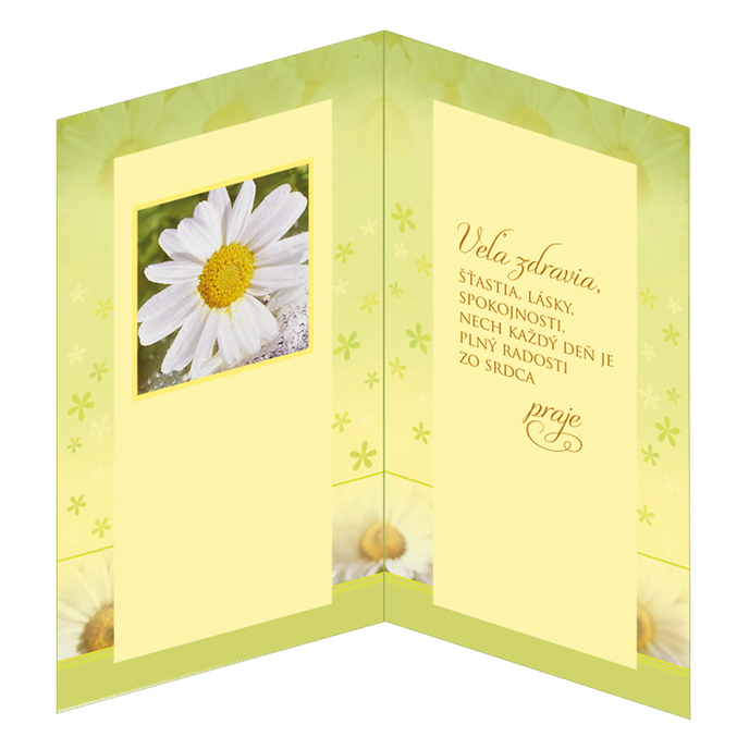 15-6107 Blahoprajná karta gratulačná 2 str. SK