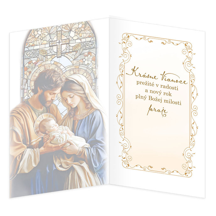 11-6576 Christmas greeting card SK