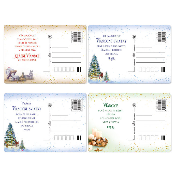 0611-0314s Pohľadnica vianočná 3D SK