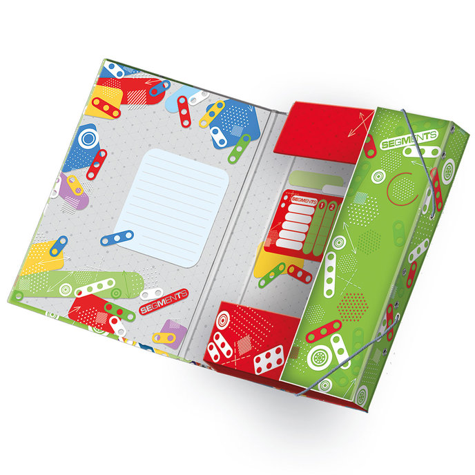 1241-0315 School folder A5 Segments