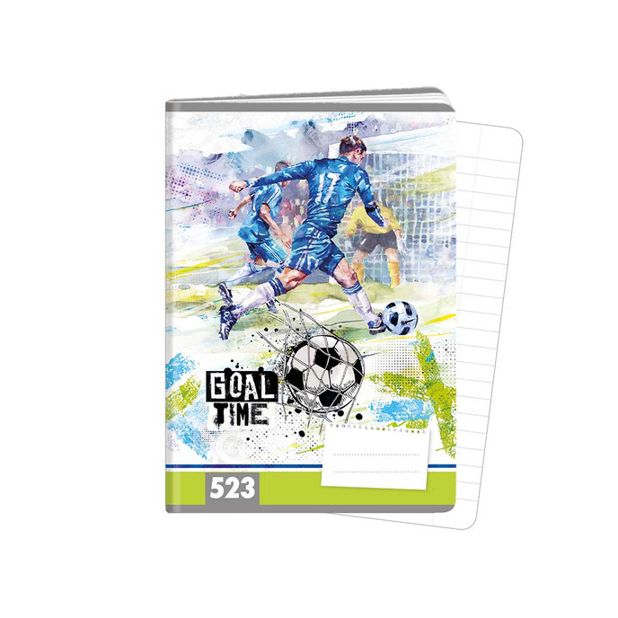1593-0413 Zošit A5, 20 listov, TYP 523 GOAL TIME