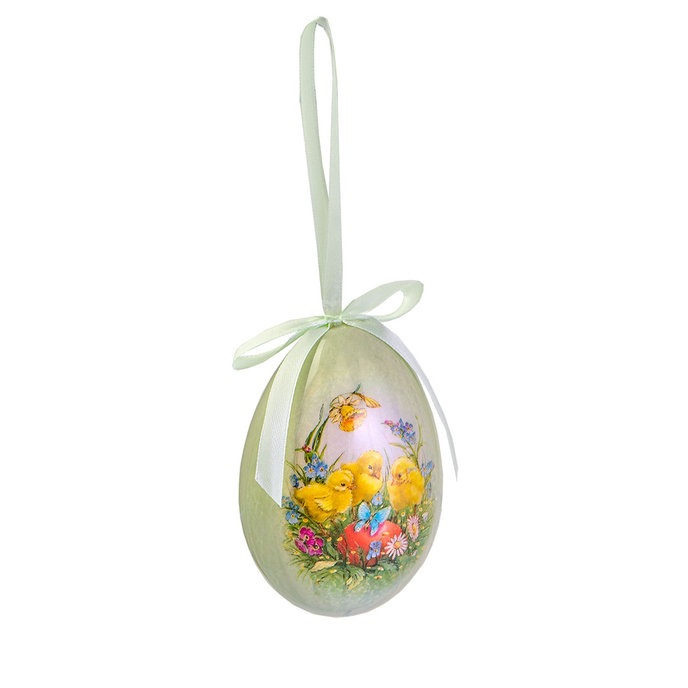 2346-0002 Easter decoration - Easter eggs, h. 75mm, pkg. 4ks