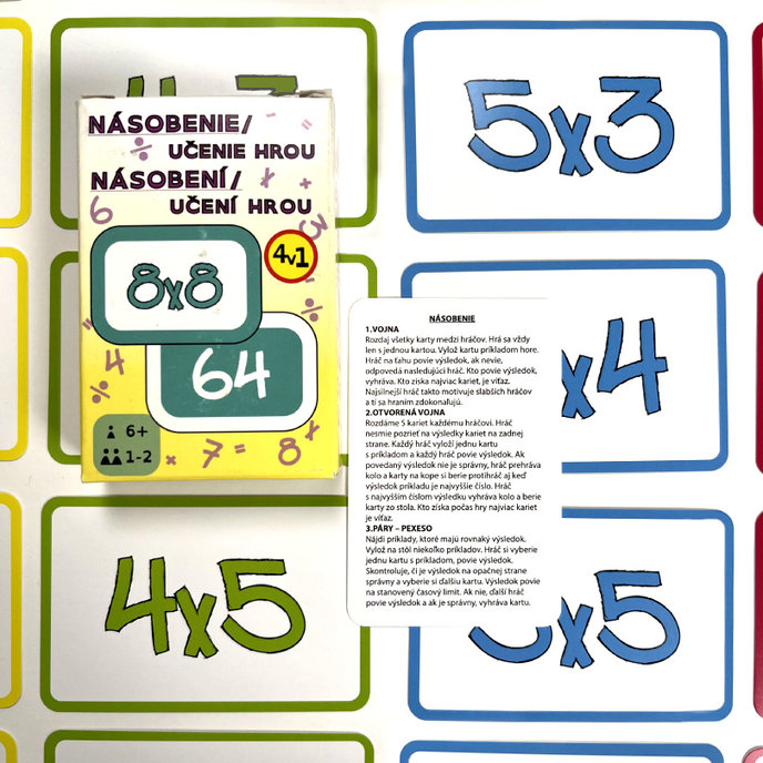 2201-0056 Edukačné hracie karty