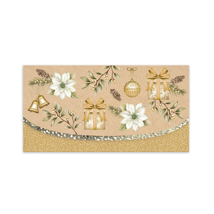 91-6014 Obálka na voucher, vianočná