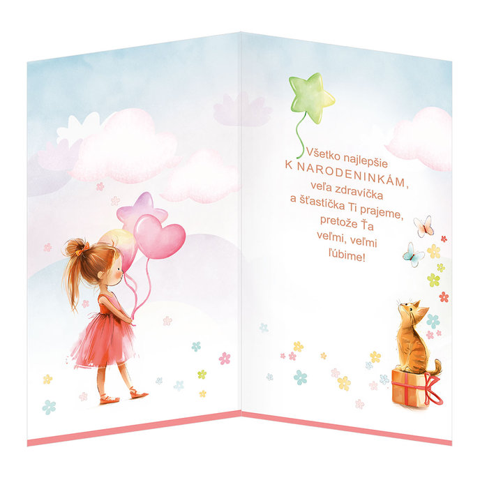 17-6063 Greeting card for children SK