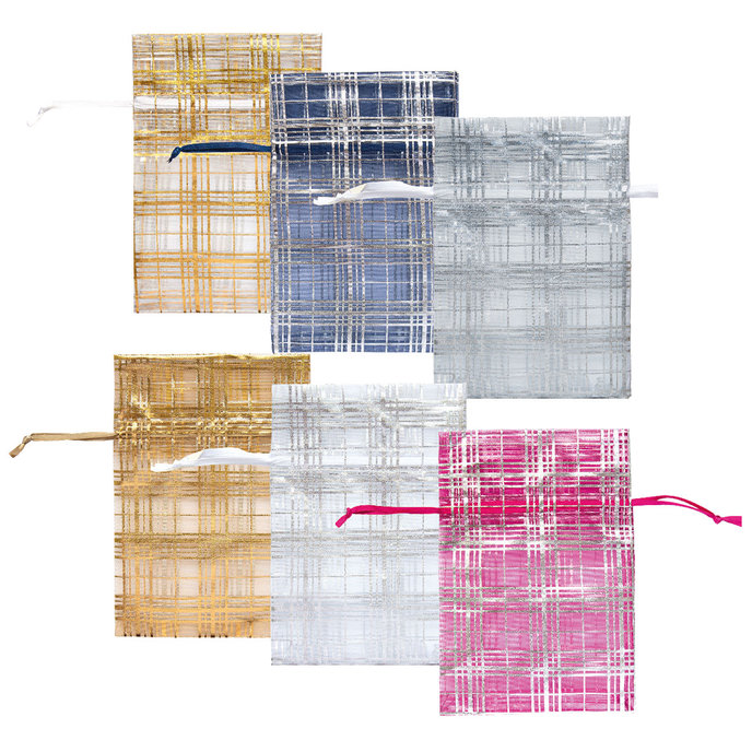 2007-0018 Organzové vrecko s razbou 12x17cm