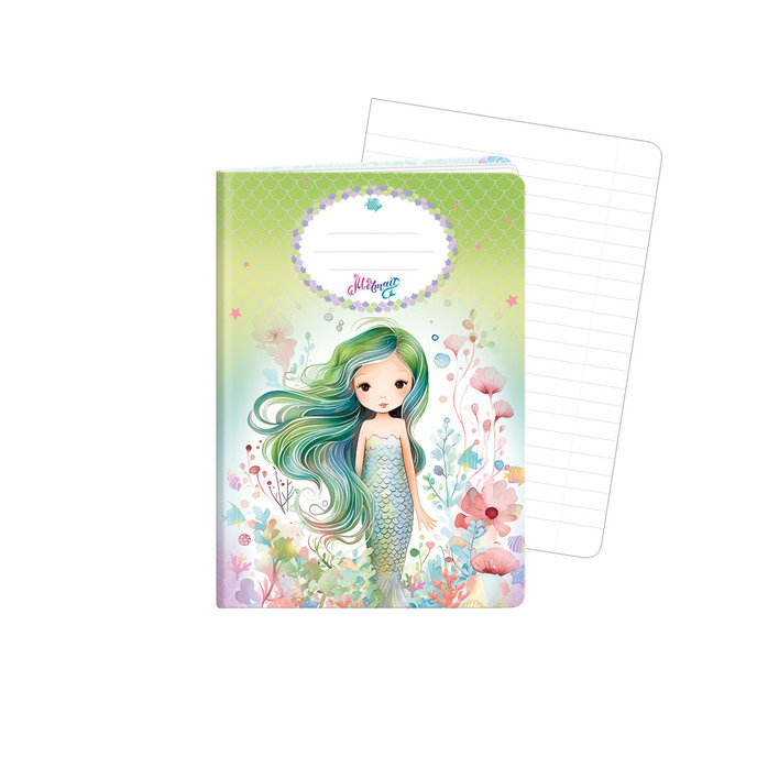 1598-0412 Exercise book A6, TYPE 644 Mermaid