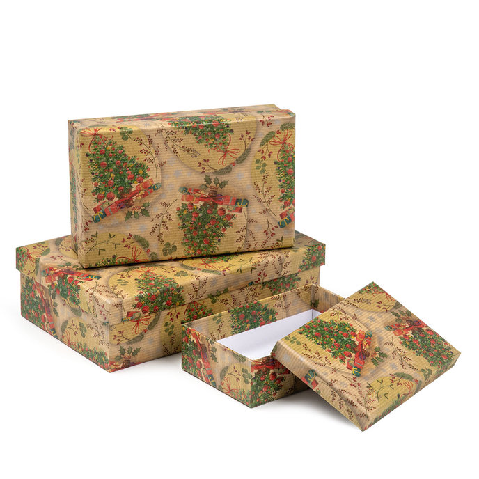 2500-1184 Darčeková krabica, set 10ks