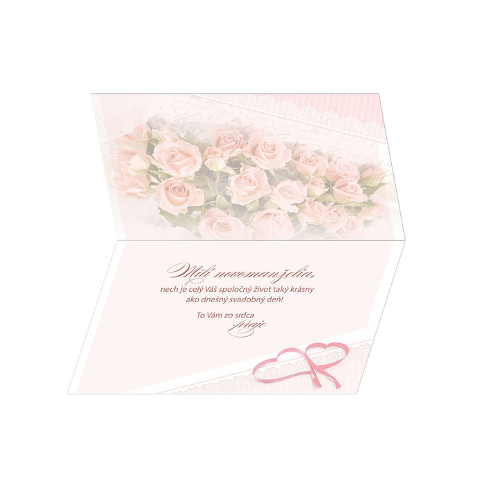 13-6113 Blahoprajná karta svadobná  SK