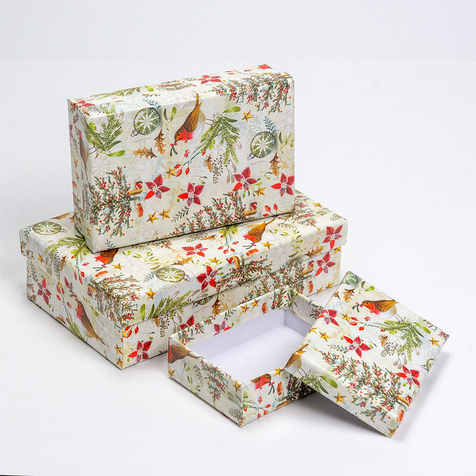 2500-1187 Darčeková krabica, set 10ks